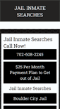 Mobile Screenshot of jailinmatesearches.com